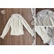 Miss Point Susan's Courtyard Collar Embroidered Blouse(Reservation/Full Payment Without Shipping)